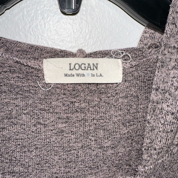 Pink Sweatshirt with Crossties - XS Logan brand - Picture 3 of 4